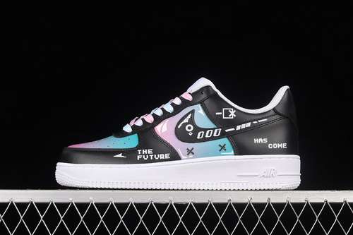 300CW2288111AIR FORCE 1 07 LOW  VIDEO GAME WHITEBLACKBLUEPINKWOMAN3639MAN4045