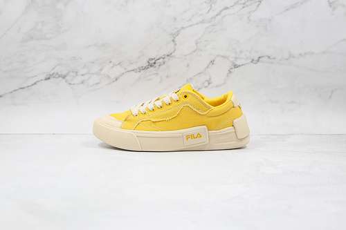 240FILA CANVAS SHOES YELLOWYELLOWWHITEWOMAN3639MAN4044