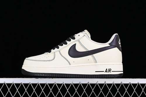 300TQ1456288AIR FORCE 1 07 LOW BLACKBEIGEWOMAN3639MAN4045