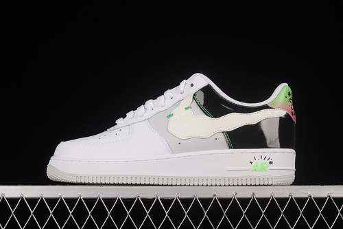 300DV1229111AIR FORCE 1 LOW POP ART WHITEPHOTON DUSTBLACKWOMAN3639MAN4045