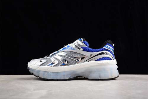 560VALENTINO CASUAL SHOES WHITEBLUEMAN4046