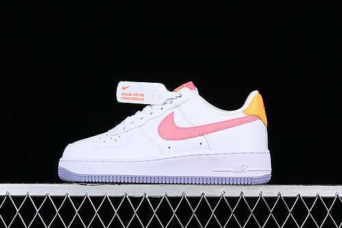 280DV7762100AIR FORCE 1 07 LOW PINKYELLOWWHITEWOMAN3639MAN4045