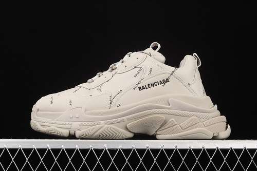 600W2FA19710BALENCIAGA TRIPLE S 30 SNEAKERS BEIGEBEIGEBEIGEUNISEX3546