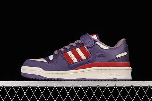 300GX4540FORUM LOW SHOES FRUIT PUNCH GRAPE PURPLEREDWHITEWOMAN3639MAN4045