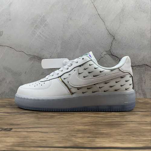 290CK7804100AIR FORCE 1 LOW 07 PREMIUM SWOOSH PATTERN WHITEMULTICOLORRACER BLUE
