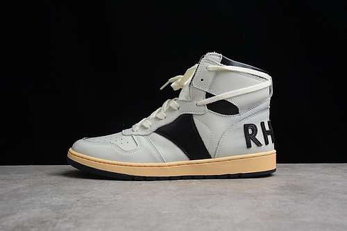 360RHUDE RHECESS HIGH SPORTS SHOES WHITEWHITEBLACKWOMAN3639MAN4045