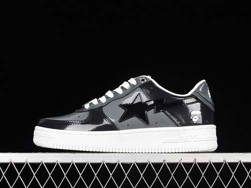 4801H20191046BAPE STA TOKYO LOW BLACKWHITEBLACKWOMAN3639MAN4045
