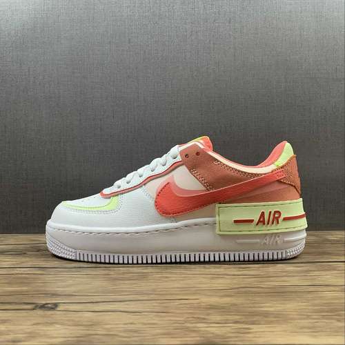 280CI0919110AIR FORCE 1 SHADOW WHITECRIMSON BLISSLIME ICEMAGIC EMBERWOMAN35540