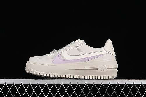 300DJ9946108AIR FORCE 1 PLTAFORM TRIPLE WHITE WHITEPURPLEWOMAN35542