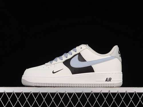 340FB1839888AIR FORCE 1 LOW 07 MILAN WHITEBLACKLIGHT GREYWOMAN3639MAN4045
