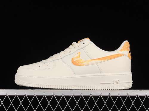 280FN3419100AIR FORCE 1 LOW DETAILED WITH ORANGE STREAKS SAILORANGEBLACKSAIL3645