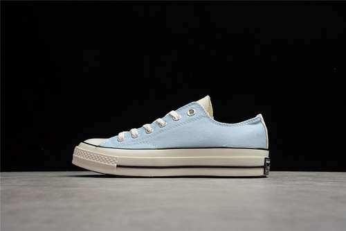 240171661CCHUCK TAYLOR ALLSTAR 70S LOW LIGHT BLUEBEIGEWHITEWOMAN3539