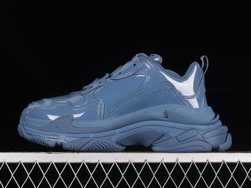 580W2PAA4000BALENCIAGA TRIPLE S WHITEBLUEGREYWOMAN3539MAN4046
