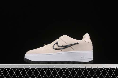 280CI3482200AIR FORCE 1 SAGE LOW LX LIGHT CREAMBLACKMETALLIC GOLDWHITEWOMAN3640