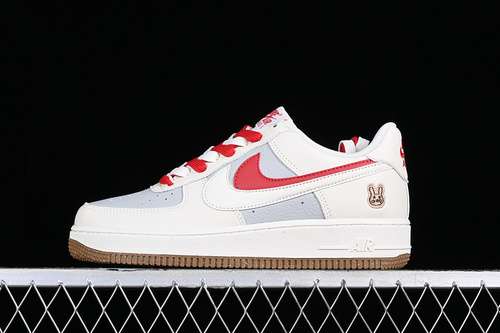 340CC2569022AIR FORCE 1 07 LOW WHITEGREYREDWOMAN3639MAN4045