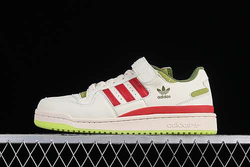 250ID3512FORUM 84 LOW CREAM WHITECOLLEGIATE REDSOLAR SLIMEWOMAN3639MAN4045