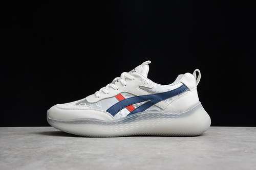 40046036501002ECCO LOW SHOES WHITENAVY BLUEGREYREDMAN3844
