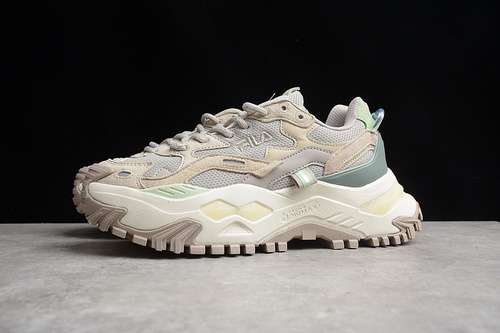 280T12W135211FSAFILA FUSION DADSHOES BEIGEGREYWHITEWOMAN35540