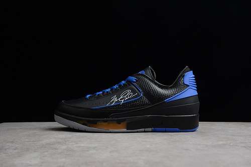 450DJ4375004OW X AIR JORDAN 2 RETRO LOW SP BLACKVARSITY ROYALMAN3945