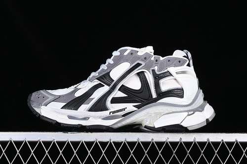 600W3RNY9012BALENCIAGA RUNNER KITH FOURCOLOR WHITEBLACKGREYWOMAN3539MAN4046