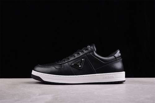 5001E904M_B4L_F0967_F_030PRADA DOWNTOWN LOW SNEAKERS WHITEBLACKMAN3845