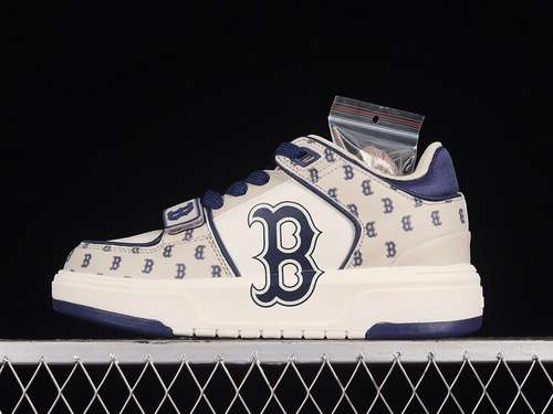 2803ASXLM13N43BGLNY MLB CHUNKY LINER CASUAL SNEAKERS BEIGENAVY BLUELIGHT GREY3545