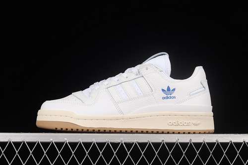 300H04903FORUM 84 LOW SHOES CLOUD WHITECLOUD WHITEBLUE BIRDWOMAN3639MAN4045