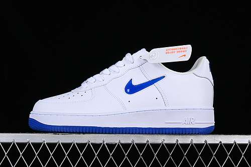 280FN5924102AIR FORCE 1 07 LOW ROYAL JEWEL WHITEBLUEWOMAN3639MAN4045