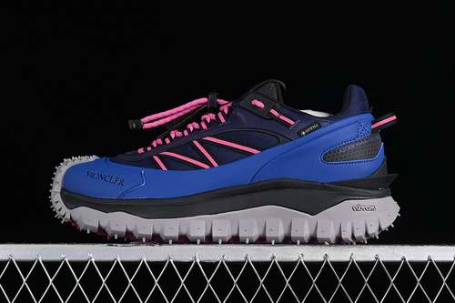 530M00230M2058MONCLER TRAILGRIP GTX BLACKBLUEGREYPINKWOMAN3639MAN4046