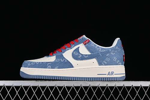 300CW2288111AIR FORCE 1 07 LOW WHITEBLUEREDWOMAN3639MAN4045
