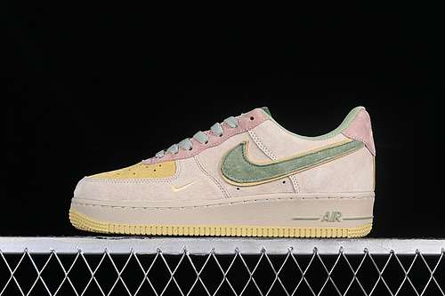340CD1221777AIR FORCE 1 07 LOW PEACH GREYBROWNGREENWOMAN3639MAN4045