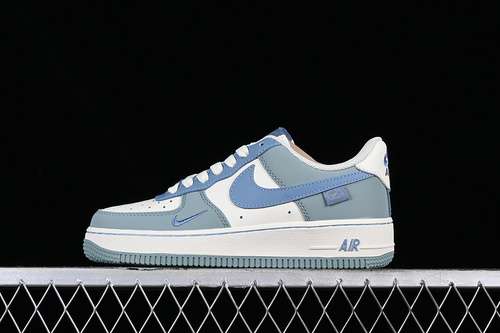 320DB3301177AIR FORCE 1 07 LOW WHITEBLUEGREENWOMAN3639MAN4045
