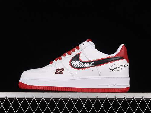 340NL1722600AIR FORCE 1 LOW 07 WHITEBLACKREDMAN3945