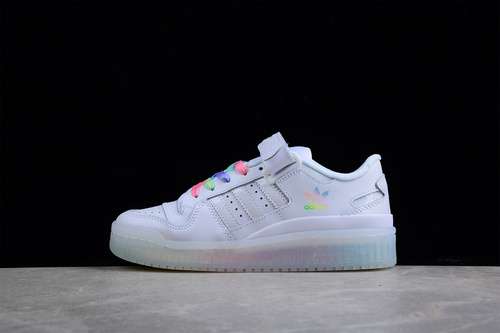 300GX2722FORUM 84 LOW SHOES CLOUD WHITECLOUD WHITEMULTICOLORWOMAN3640