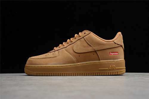 340DN1555200SUPPEME X AIR FORCE 1 LOW FLAX WHEATWHEATWHEATWOMAN3639MAN4045