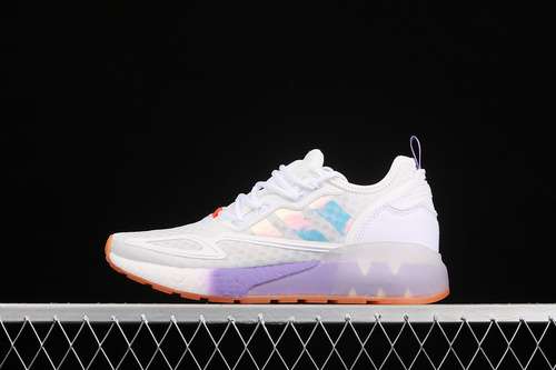 320GV7760ZX 2K BOOST SHOES CLOUD WHITELIGHT PURPLEHAZY COPPERWOMAN3639MAN4045