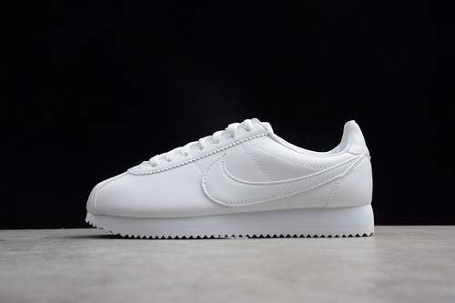 807471102CLASSIC CORTEZ LEATHER FORREST GUMP WHITEWHITEUNISEX36445OG00110