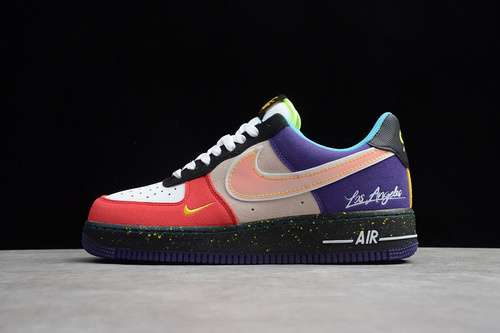 CT1117100AIR FORCE 1 LOW WHAT THE LA WHITEBLACKHYPER JADEUNISEX3645