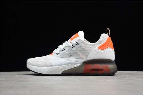 320F38773ZX 2K BOOST SHOES CLOUD WHITEORANGECORE BLACKWOMAN3639MAN4045