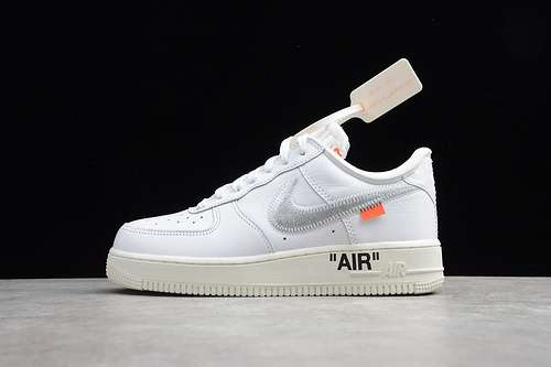 AO4297100ST ABLOH OFF WHITE X AIR FORCE 1 LOW VIRGIL WHITEMETALLIC SILVER