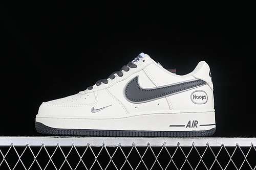 320HP2369010AIR FORCE 1 07 LOW HOOPS WHITEGREYWOMAN3639MAN4045