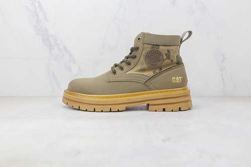 360CAT HIKING BOOT DARK BROWNGREENLIGHT BROWNMAN3944