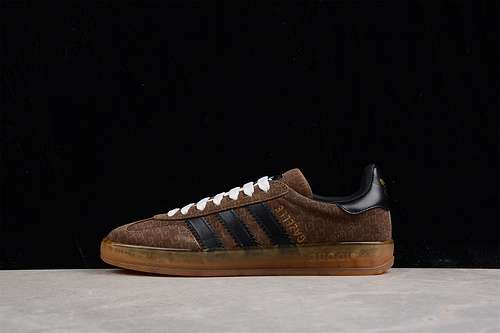 430GUCCI X GAZALLE SHOES DARK BROWNWHITEBLACKWOMAN3539MAN4045