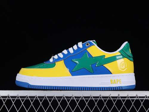 3601180191004HUMAN MADE BAPE STA SK8 TO NIGO BLUEGREENYELLOWWHITEWOMAN3639
