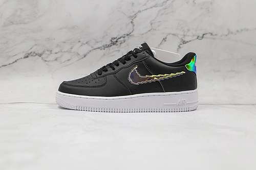 300CW1577002AIR FORCE 1 LOW LV8 BLACKMULTICOLORWHITEWOMAN3639MAN4045