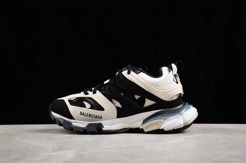 560W3SU59791BALENCIAGA TRACK SNEAKER BLACKWHITEWOMAN3539MAN4046