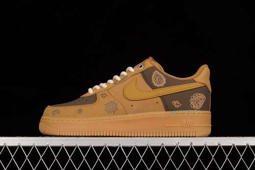 320CJ9179200AIR FORCE 1 LOW 07 WB FLAXFLAXGUM LIGHTWOMAN3639MAN4045
