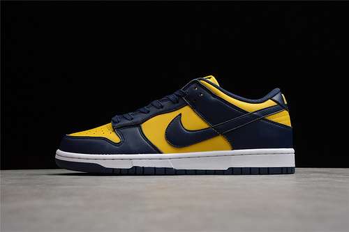 380DD1391700SB DUNK LOW MICHIGAN 2021 VARSITY MAIZEMIDNIGHT NAVYWHITEUNSIEX3645