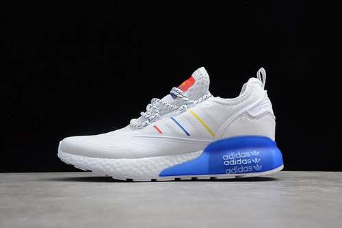 280FV7425ZX 2K BOOST SHOES CLOUD WHITEBLUEREDMAN4045