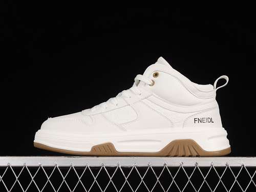 360AHH2F1FHSFENDI MID TRENDY SNEAKERS WHITEWHITEBROWNMAN3944